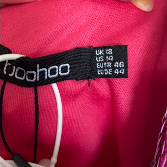 Drape Sequin Dress  Reversible Sequin - Picture 10 of 11